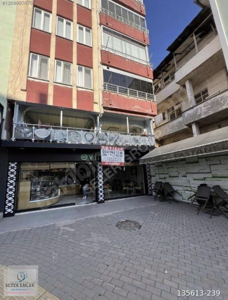 SEZER EMLAK & GAYRİMENKUL'DEN ŞEHRİN EN MERKEZİ KONUMUNDA DÜKKAN