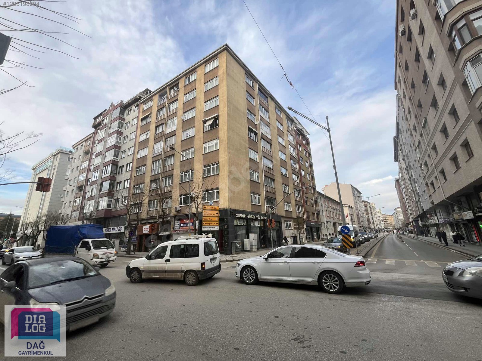 DIALOG DAĞ/Atatürk Cd Üzeri 2+1 Geniş Arakat Kiralık Köşe Daire