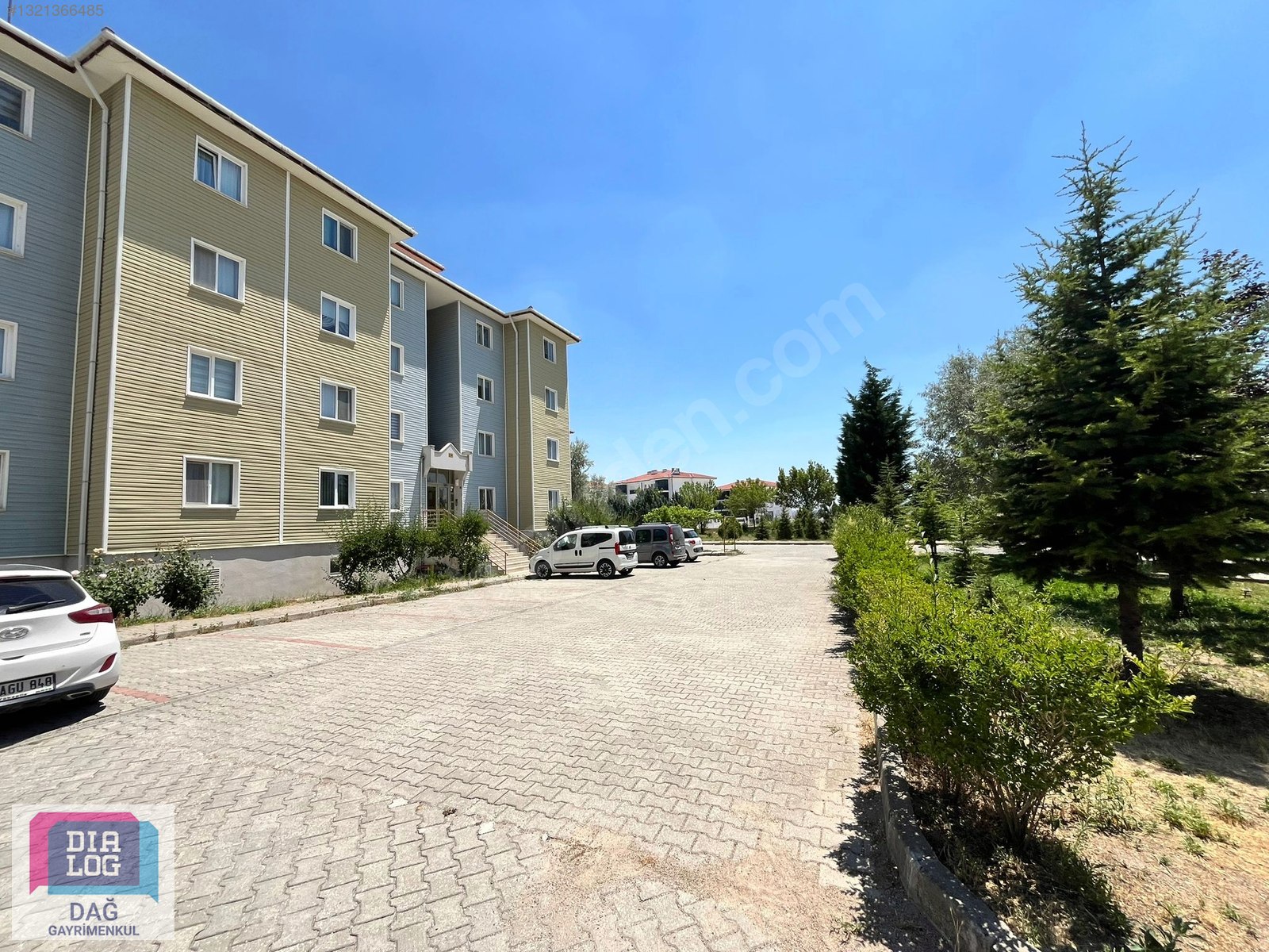 DİALOG DAĞ/Yaşamkent Toki'de Arakat Bakımlı 2+1 Kiralık Daire
