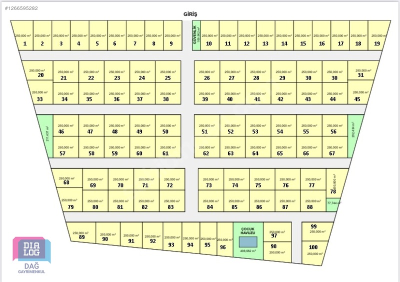 DIALOG DAĞ/Aşağıkartal Mh Ana Yola Yakın 250 m2 Hobi Bahçesi