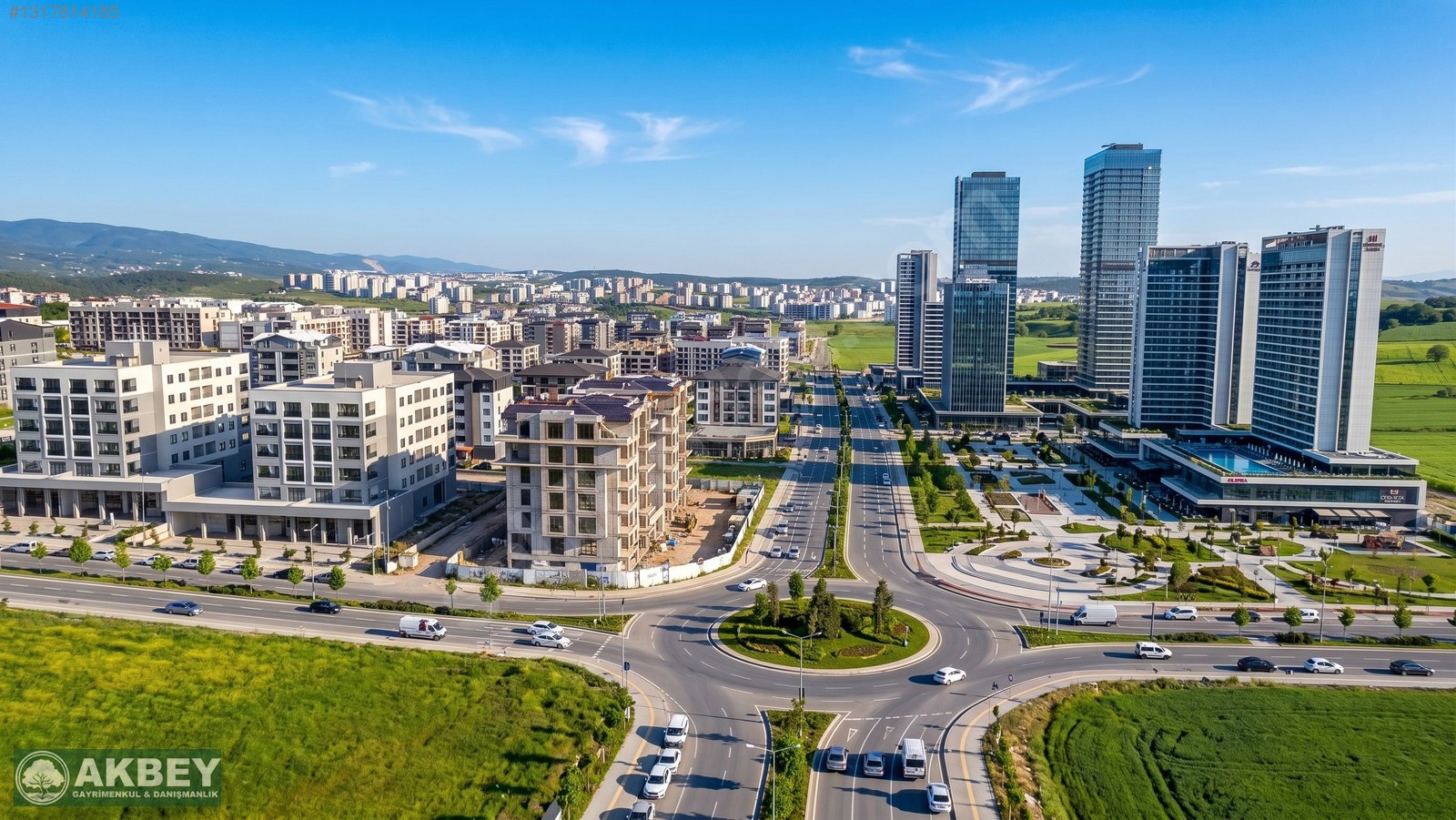 Geleceğin Bulvarına Cephe Geniş Dubleks Daire