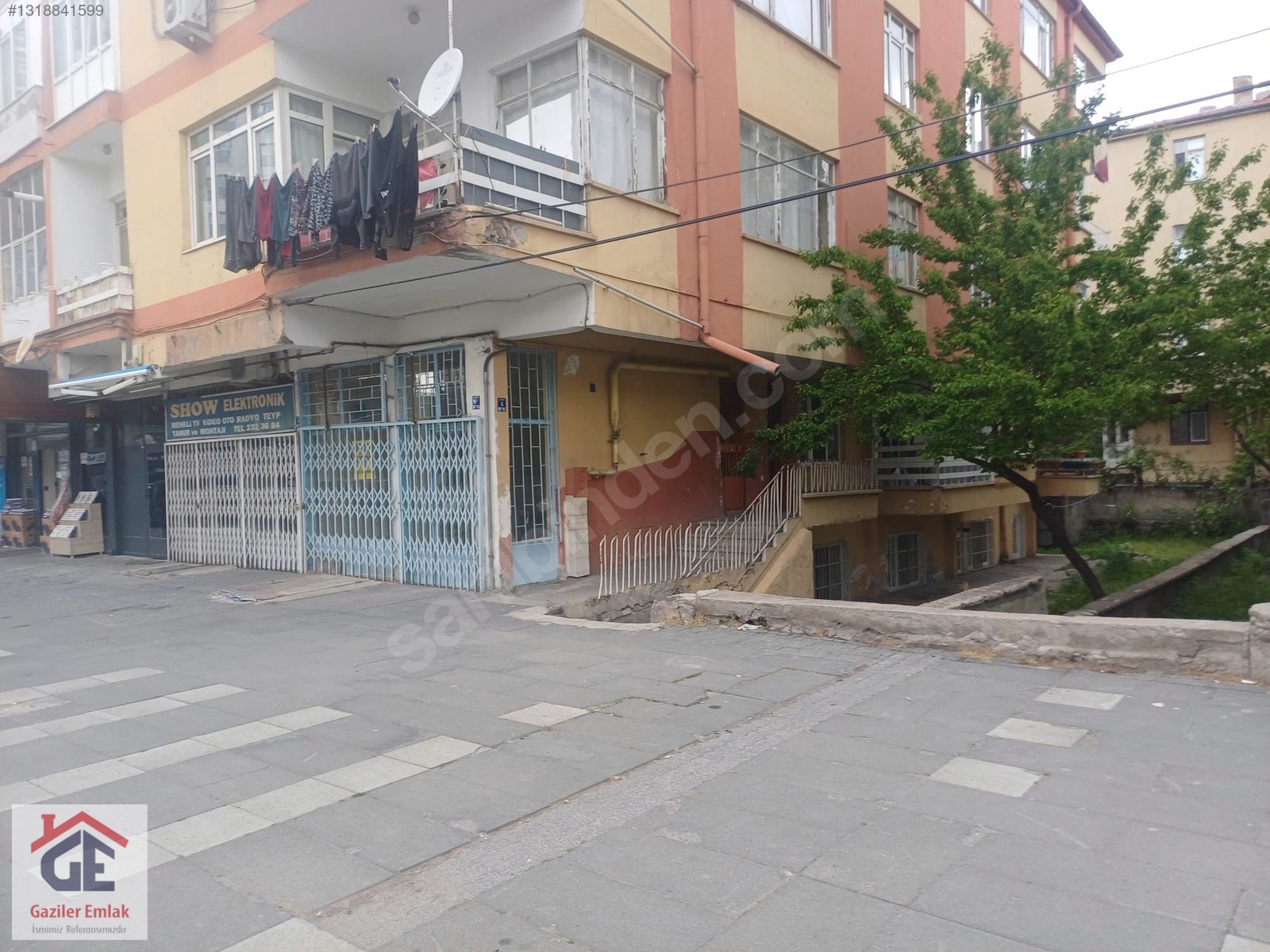 GAZİLER EMLAK| SAHABİYE MH SATILIK 3+1 BODRUM KT DAİRE