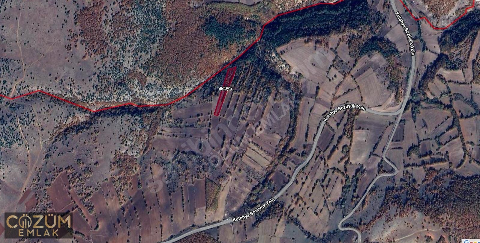 Bozüyük Darıdere'de Köye Yakın, Yatırımlık 6.241 m² Uygun Tarla