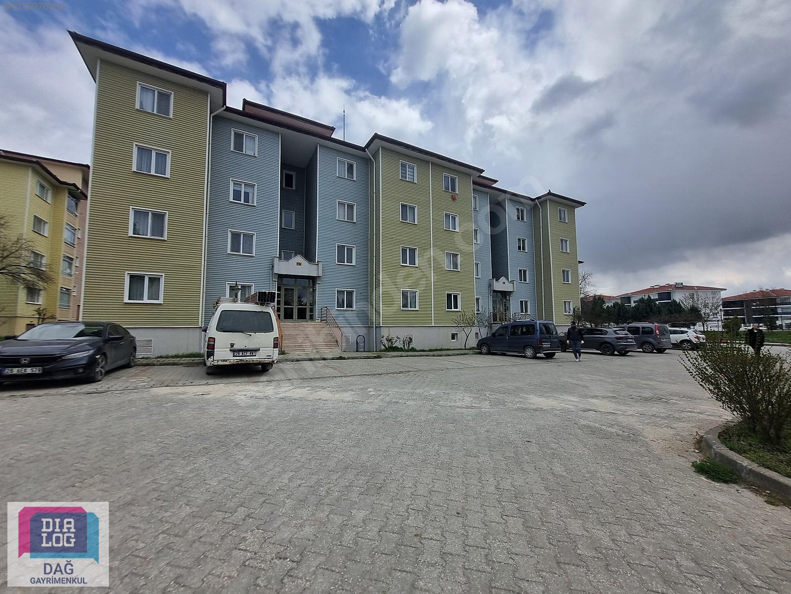 DİALOG DAĞ/YAŞAMKENT TOKİ 2+1 95 m2 SİTE İÇİ BAKIMLI DAİRE