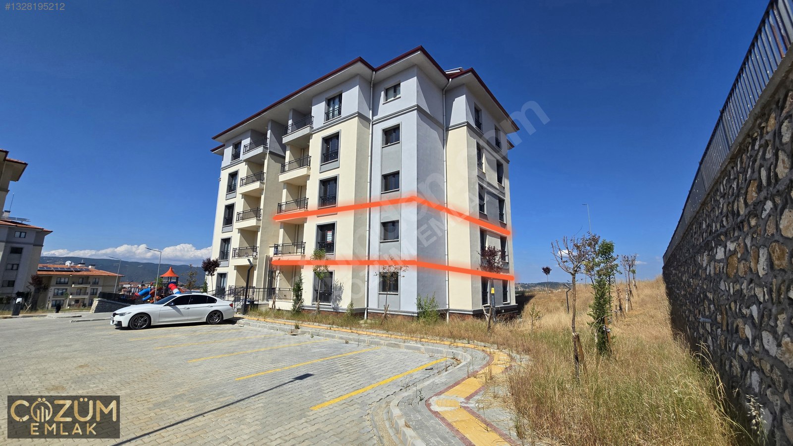 PAZARYERİ | TOKİDE UYGUN FİYATLI KİRALIK 2+1 DAİRE